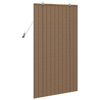 Roller Blind Brown 80 x 160 cm Bamboo