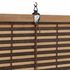Window Blind with Curtains Manual Brown 110 x 220 cm Bamboo