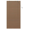 Window Blind with Curtains Manual Brown 110 x 220 cm Bamboo