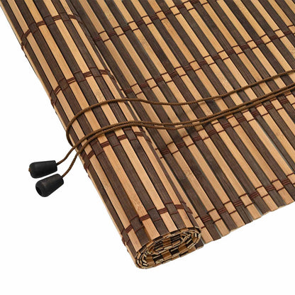 Roller Blind Brown 120 x 160 cm Bamboo
