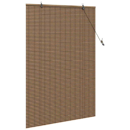 Roller Blind Brown 120 x 160 cm Bamboo