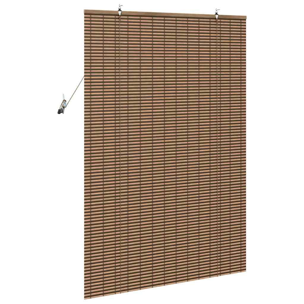 Roller Blind Brown 120 x 160 cm Bamboo