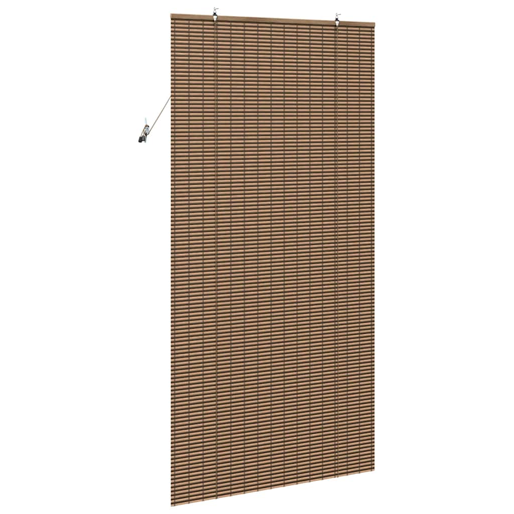Roller Blind Brown 120 x 220 cm Bamboo