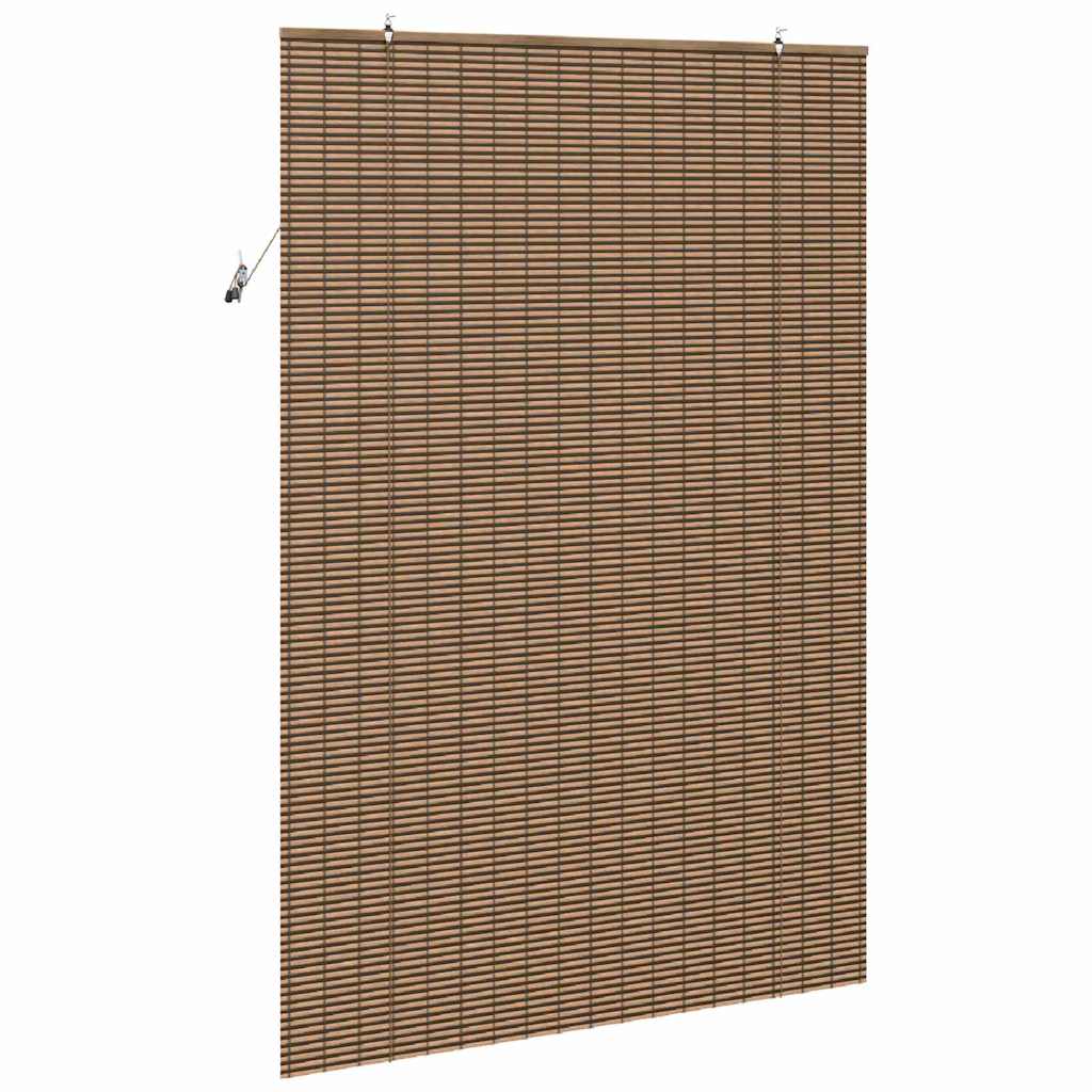 Roller Blind Brown 150 x 220 cm Bamboo