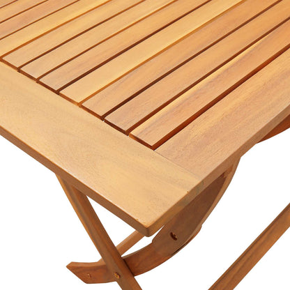 Sydney Rectangle Table Brown 110 x 55 x 75 cm Solid Acacia Wood