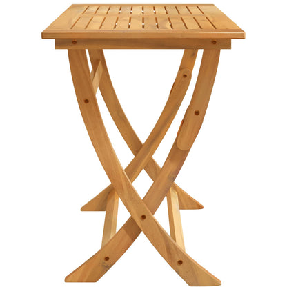 Sydney Rectangle Table Brown 110 x 55 x 75 cm Solid Acacia Wood