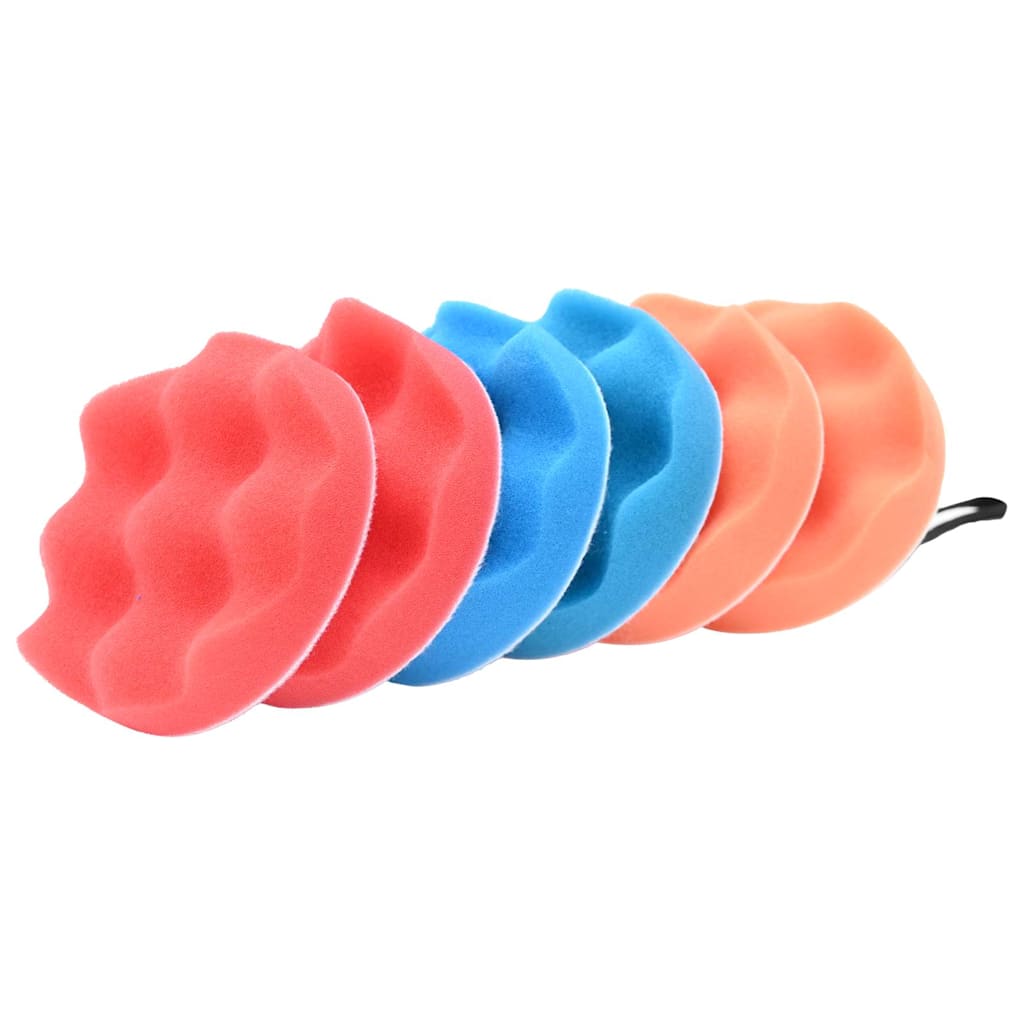 Car Brush Set Multicolour Poly Rattan