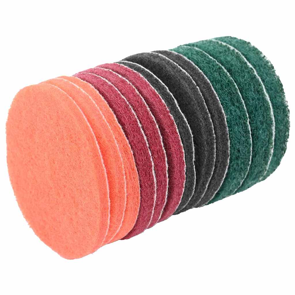 Car Brush Set Multicolour Poly Rattan