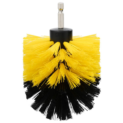 Car Brush Set Multicolour Poly Rattan