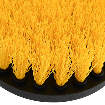 Car Brush Set Multicolour Poly Rattan