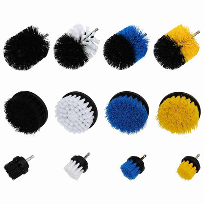 Car Brush Set Multicolour Poly Rattan