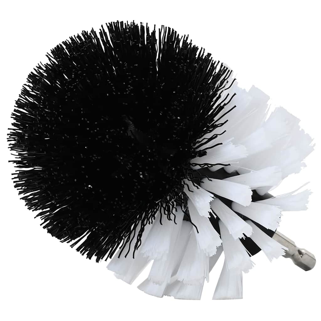 Car Brush Set Multicolour Poly Rattan