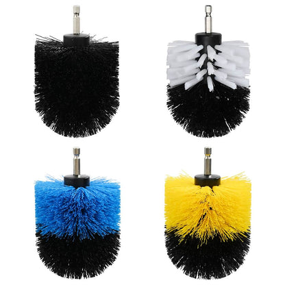 Car Brush Set Multicolour Poly Rattan