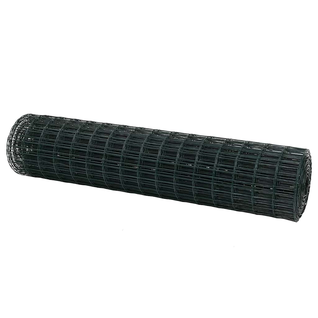 Euro Fence Green 1.2 x 10 m PVC-coated iron
