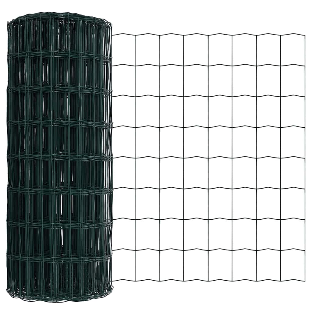 Euro Fence Green 0.6 x 50 m PVC-coated iron