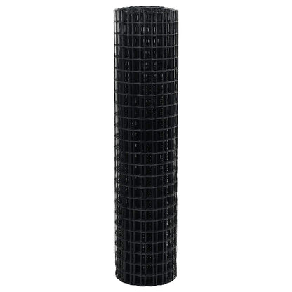 Euro Fence Grey 1 x 10 m PVC-coated iron