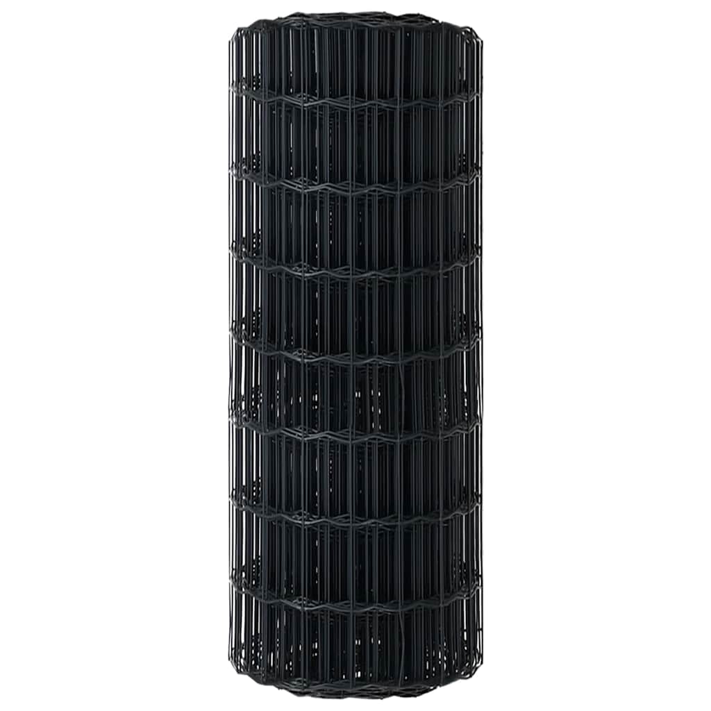 Euro Fence Grey 0.4 x 10 m PVC-coated iron