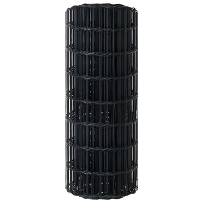 Euro Fence Grey 0.6 x 10 m PVC-coated iron