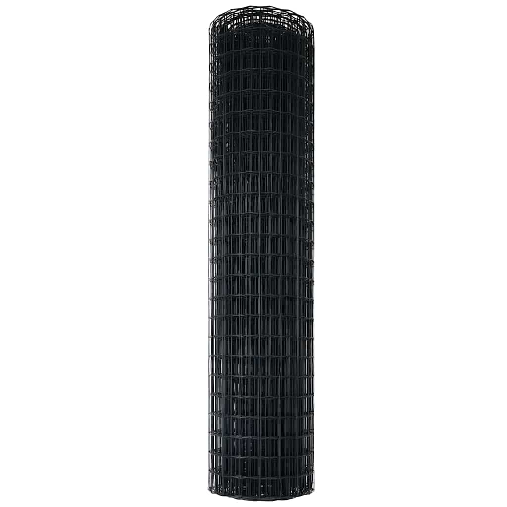 Euro Fence Grey 1.2 x 10 m PVC-coated iron