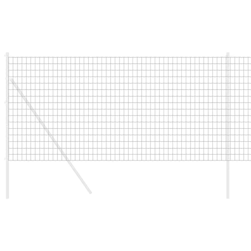 Euro Fence Grey 1.2 x 10 m PVC-coated iron