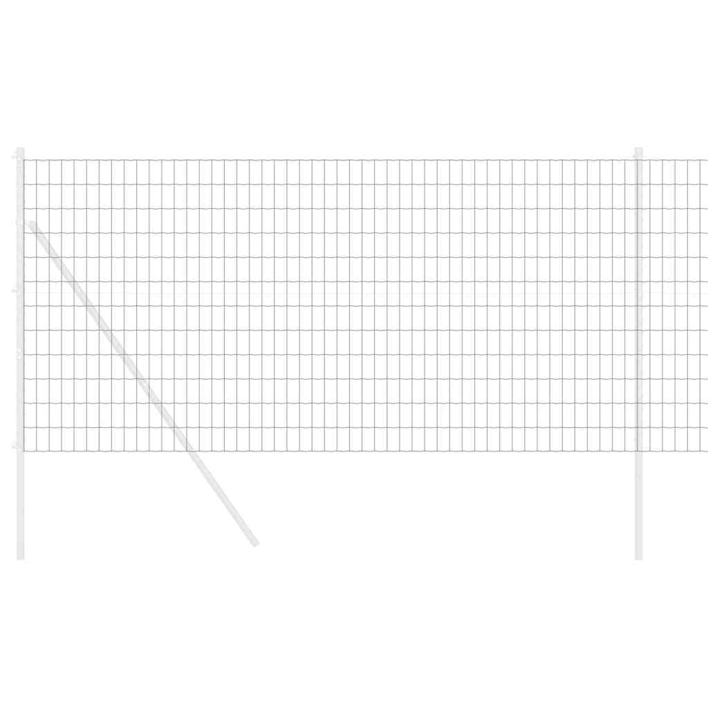 Euro Fence Grey 1 x 10 m PVC-coated iron