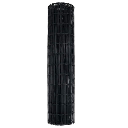 Euro Fence Grey 1.4 x 10 m PVC-coated iron
