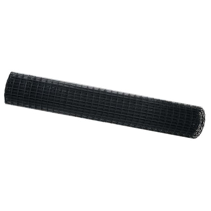 Euro Fence Grey 1.6 x 10 m PVC-coated iron