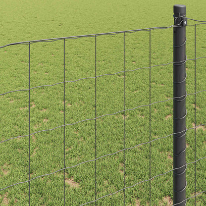 Euro Fence Grey 1.2 x 10 m PVC-coated iron