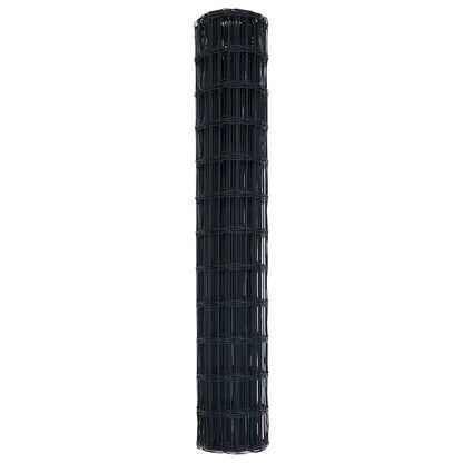 Euro Fence Grey 1.2 x 10 m PVC-coated iron