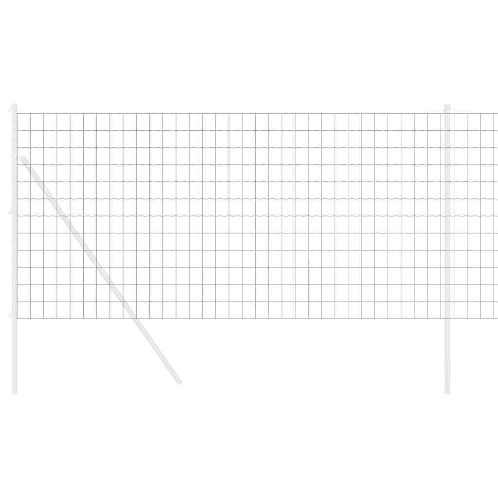 Euro Fence Grey 1.2 x 10 m PVC-coated iron