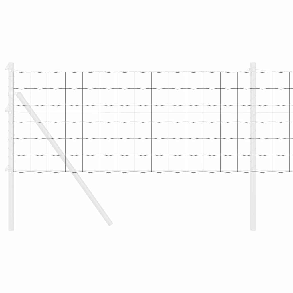 Euro Fence Grey 0.6 x 10 m PVC-coated iron