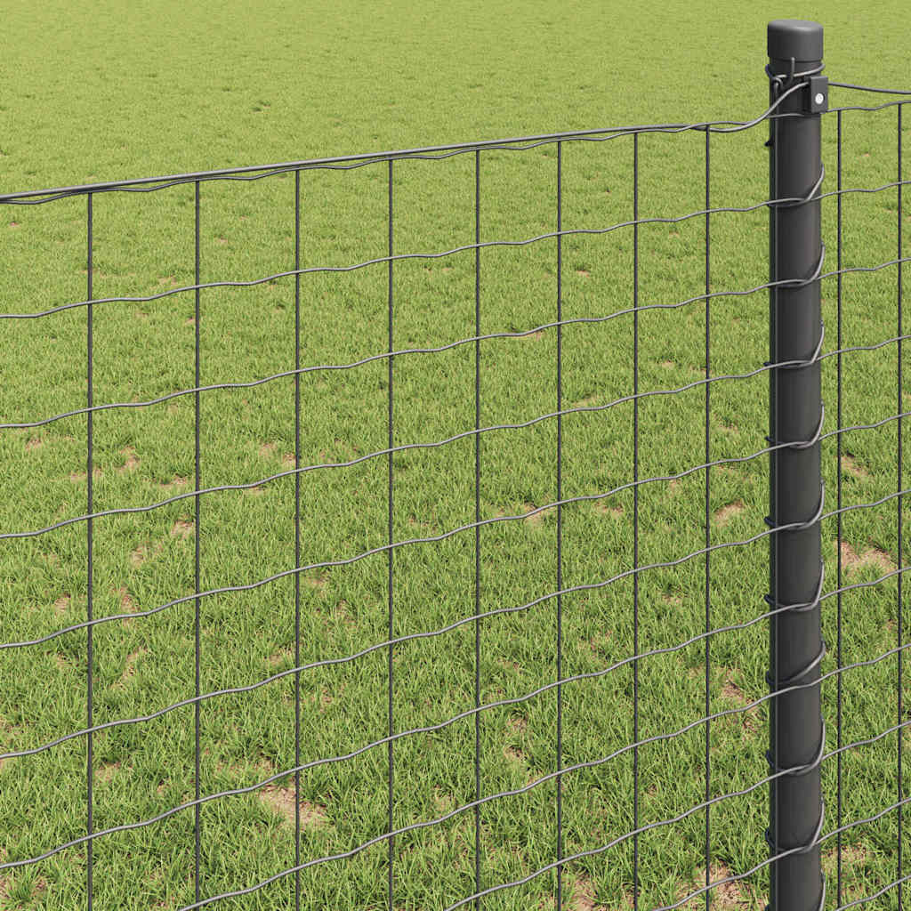 Euro Fence Grey 0.4 x 25 m PVC-coated iron