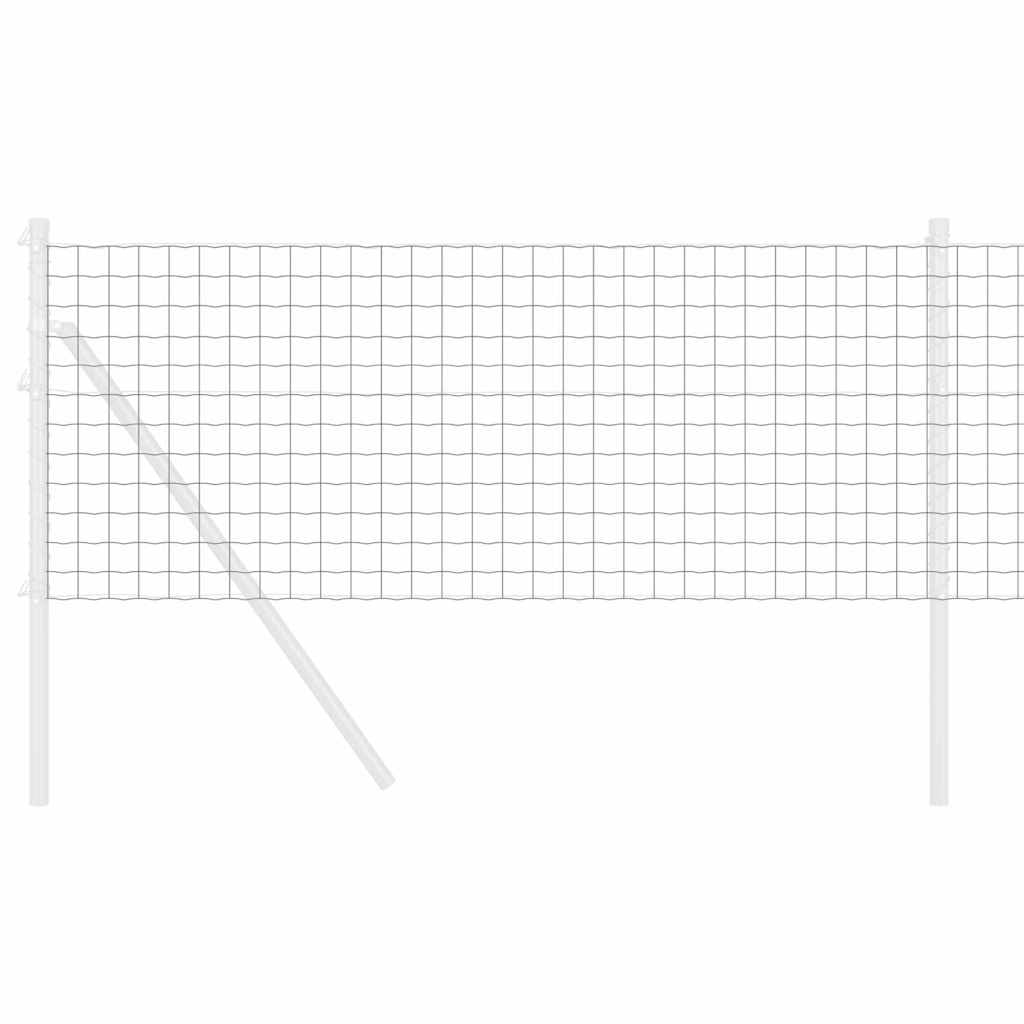Euro Fence Grey 0.4 x 25 m PVC-coated iron