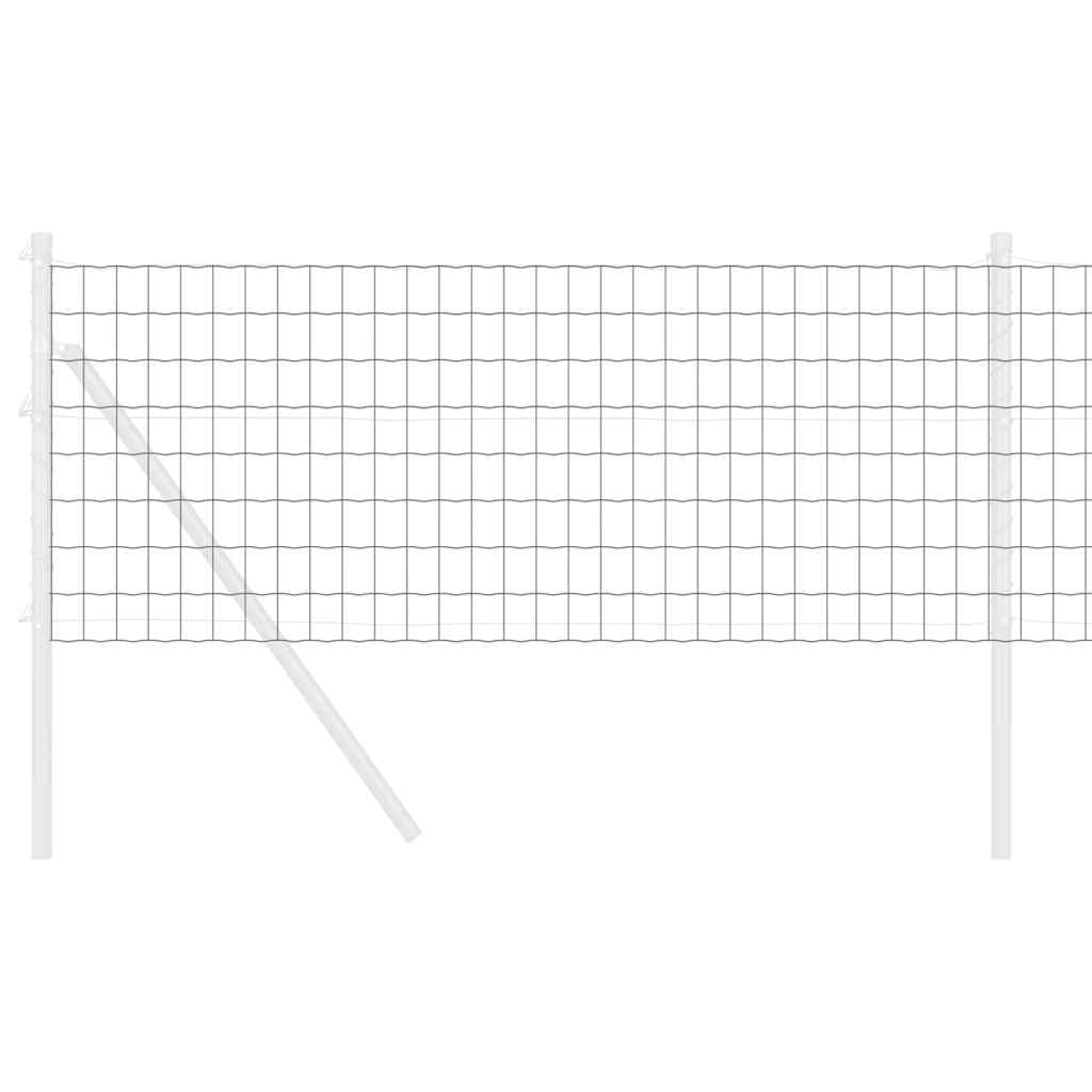 Euro Fence Grey 0.8 x 25 m PVC-coated iron