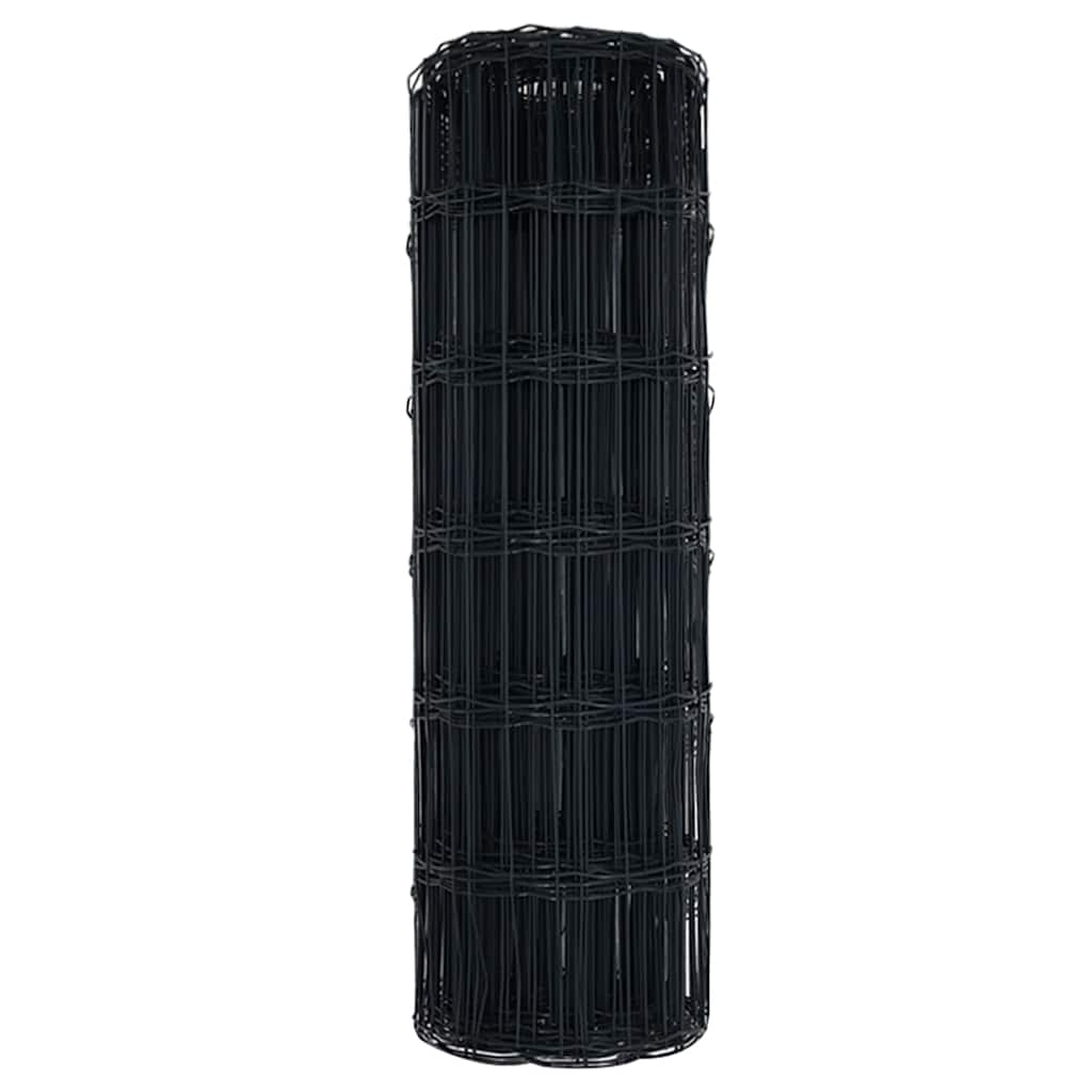 Euro Fence Grey 0.4 x 25 m PVC-coated iron