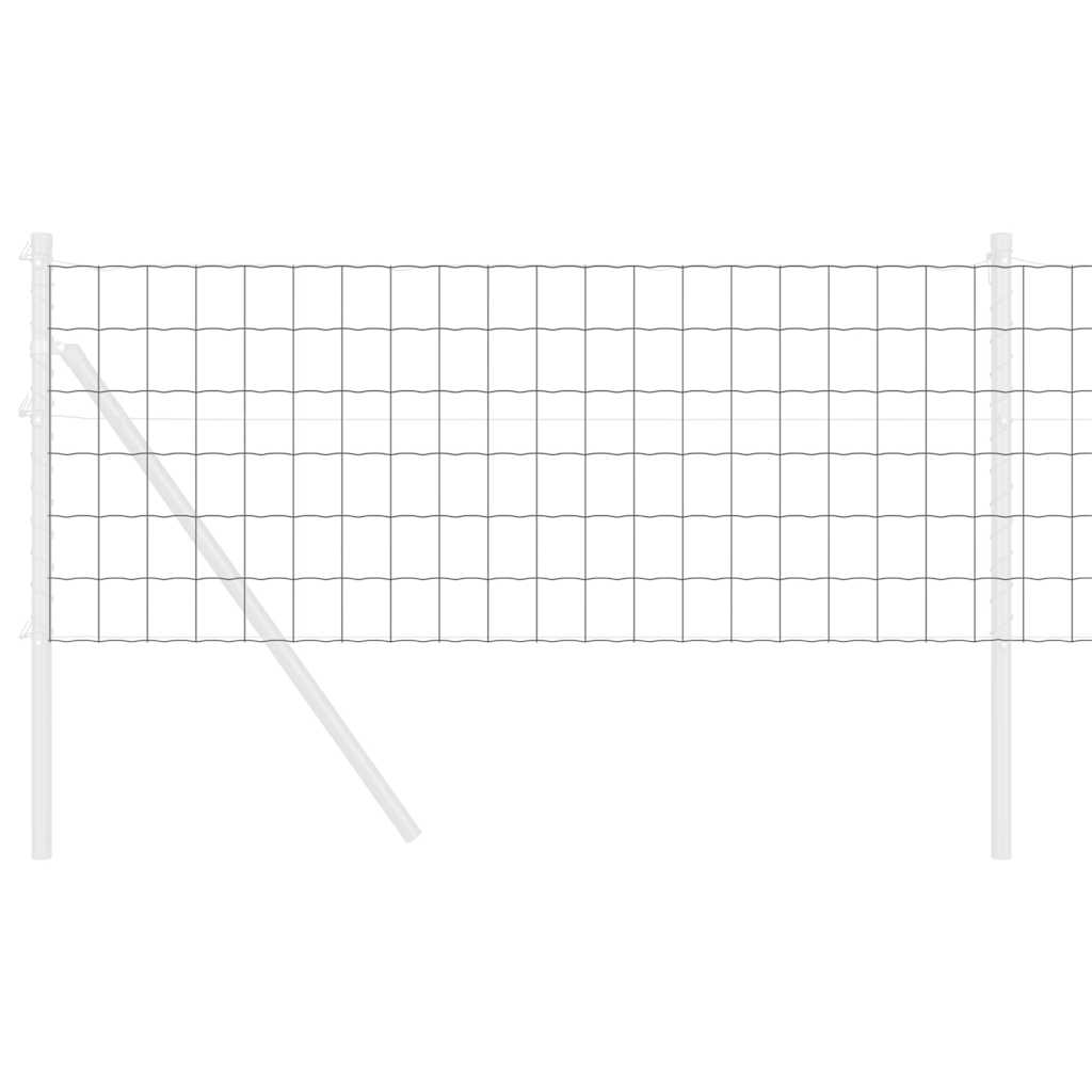 Euro Fence Grey 0.4 x 25 m PVC-coated iron