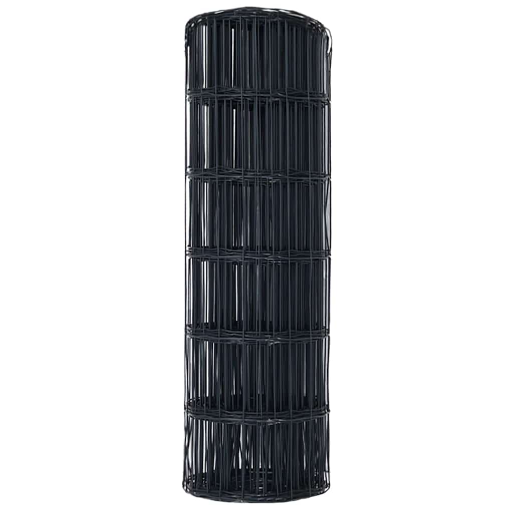 Euro Fence Grey 0.6 x 25 m PVC-coated iron