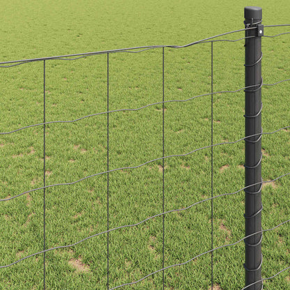 Euro Fence Grey 0.4 x 50 m PVC-coated iron