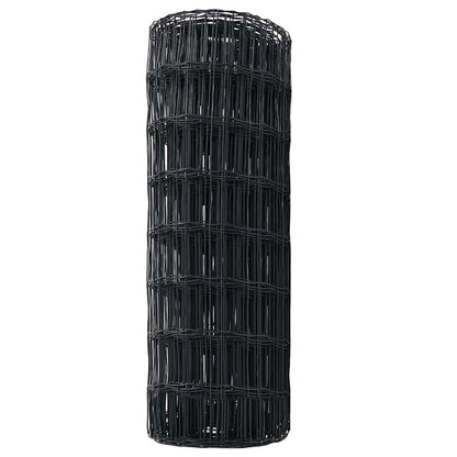 Euro Fence Grey 0.4 x 25 m PVC-coated iron