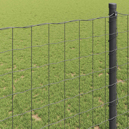 Euro Fence Grey 0.6 x 50 m PVC-coated iron