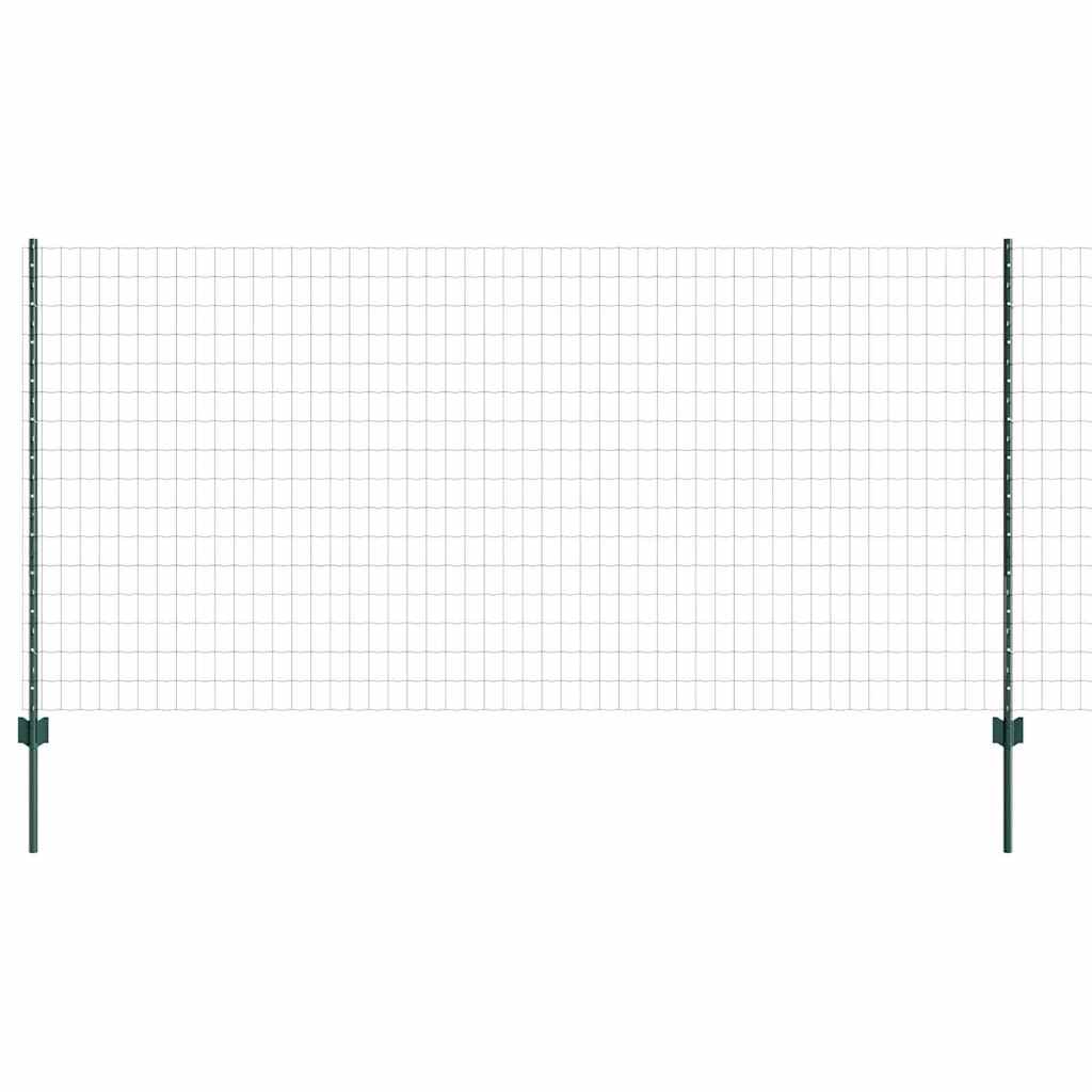Fence with Post Green