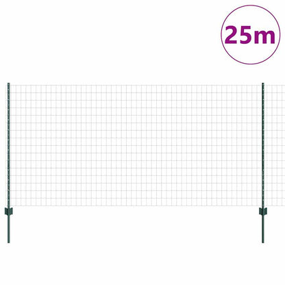 Fence with Post Green