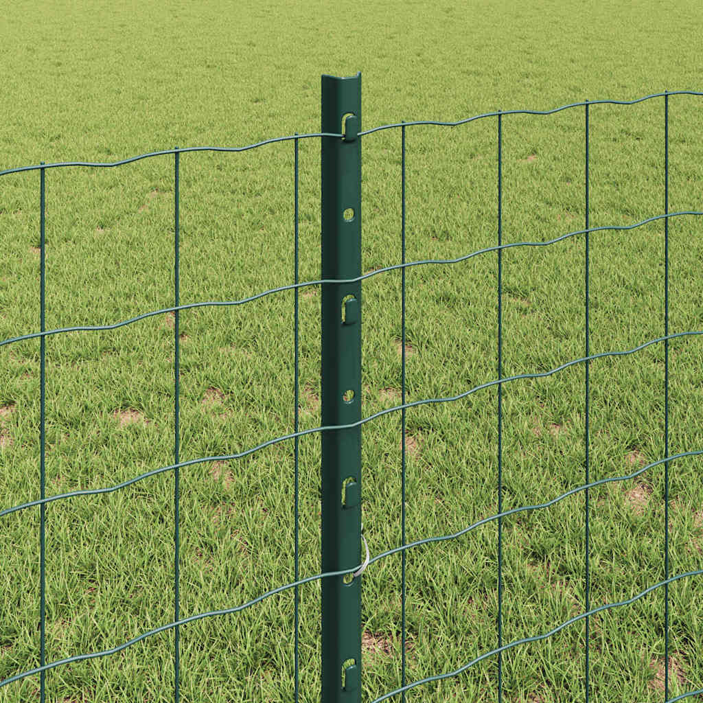 Fence with Post Green