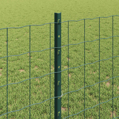 Fence with Post Green