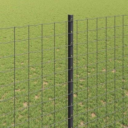 Fence with Post Grey