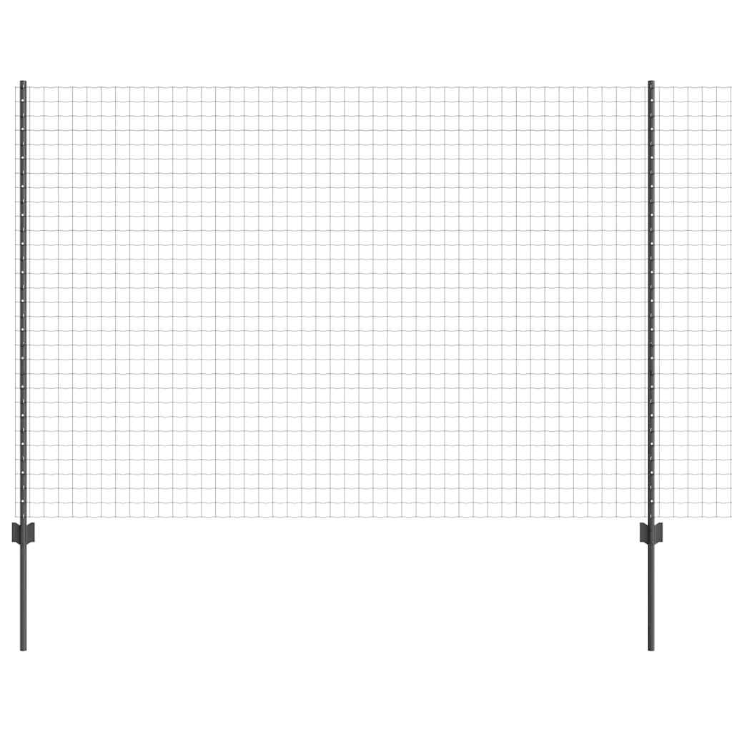 Fence with Post Grey