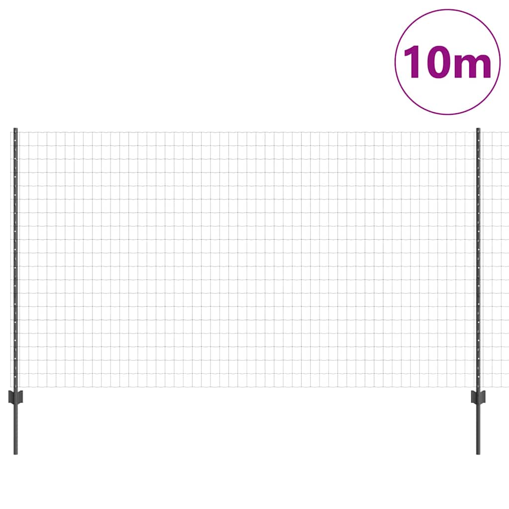 Fence with Post Grey
