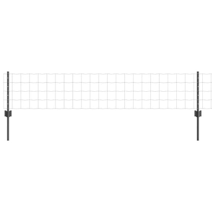 Fence with Post Grey