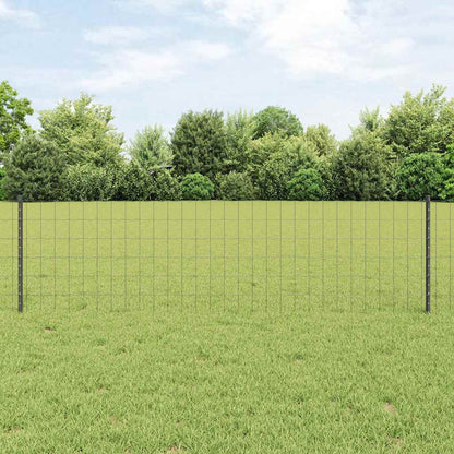 Fence with Post Grey