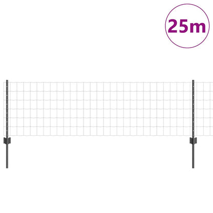 Fence with Post Grey